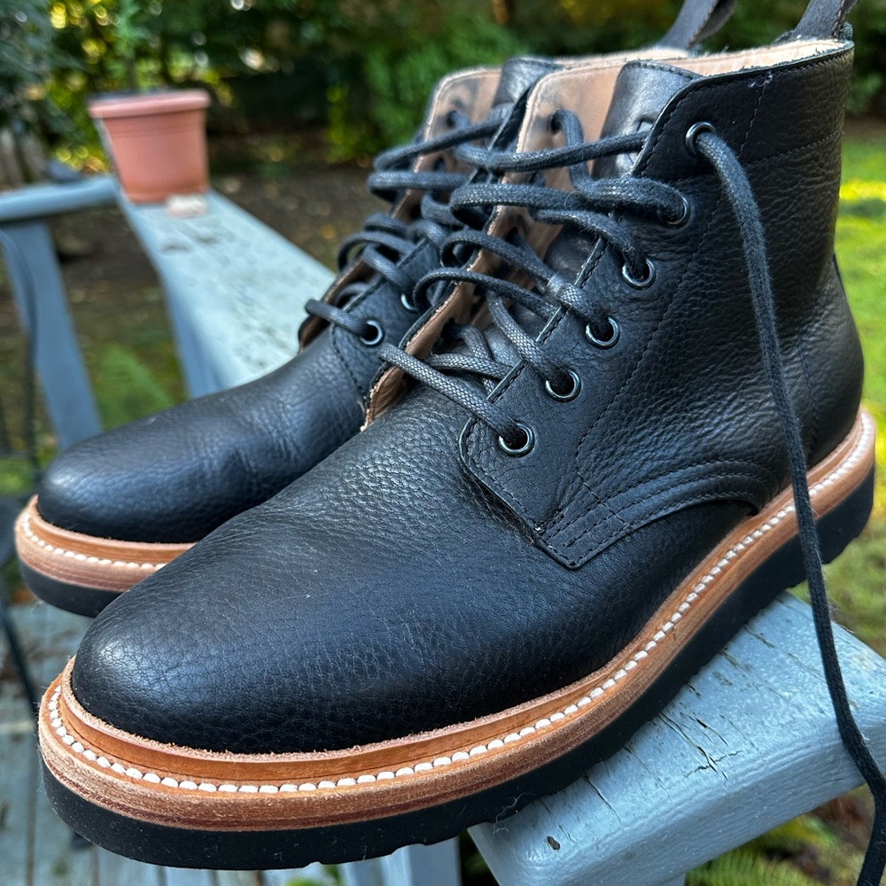 Mens Wilcox Ketn boots leathered full grain Goodyear welt 10.5 9/10 condition